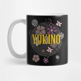 Aesthetic Proud Name Yukino Flowers Anime Retro Styles Mug